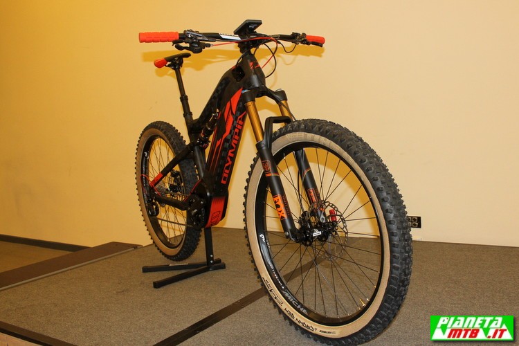 Olympia E1X full e.bike - mountain bike elettrica - primo piano